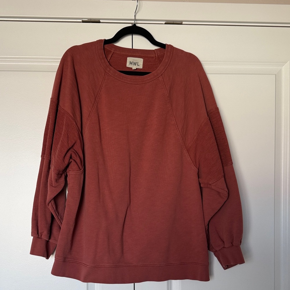 Madewell Brick Red MWL Crewneck